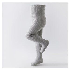 Bundle of 4 grey heather ribbed tights